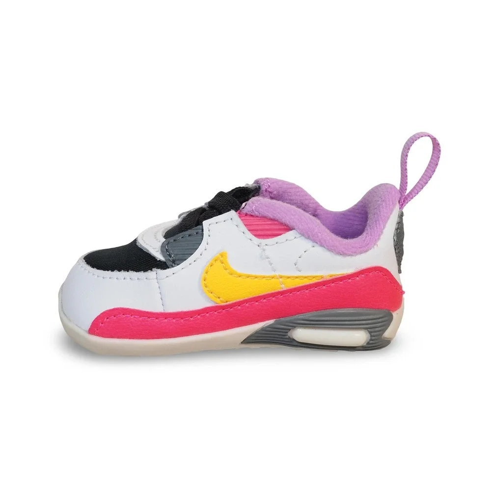 Nike Air Max 90 CB White Hyper Pink Orange Infant 2C CI0424-107 Sneaker